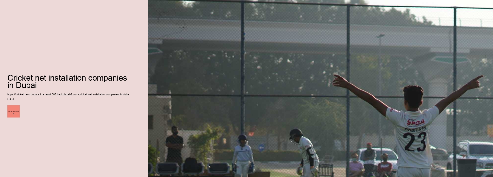 What is Transforming Cricket Practice in Dubai? Discover the Power of Cricket Nets!