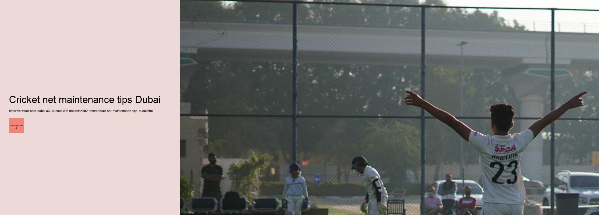 Events & Tournaments at Cricket Nets Facilities in Dubai: Write about any upcoming tournaments or events happening at these venues, how to participate, what they entail etc., to engage readers who are cricket fans.