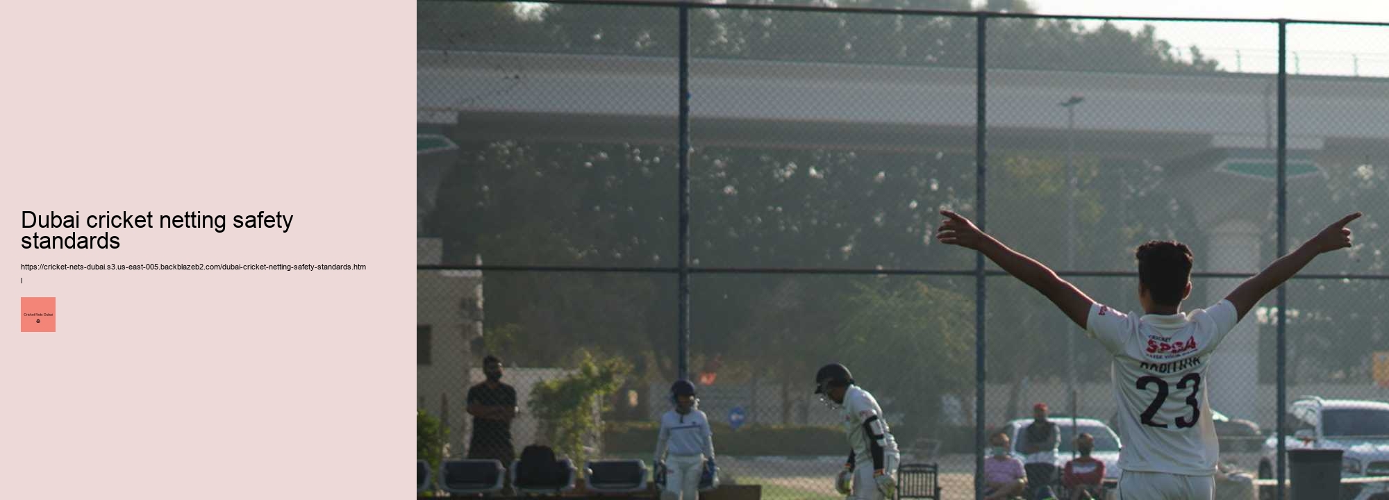 Guideline for Beginners Using Cricket Nets in Dubai: This would be a how-to guide for beginners interested in learning cricket or practicing their skills at these net facilities in Dubai.