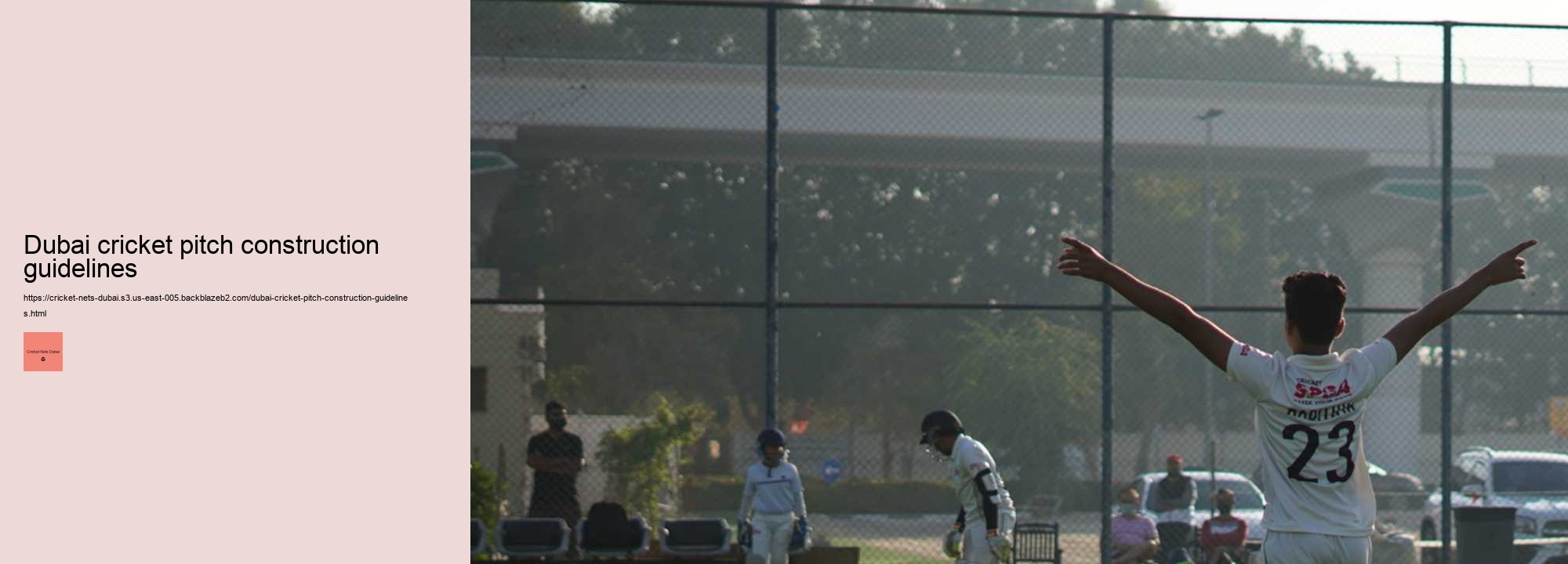 Exploring the Top Cricket Net Facilities in Dubai: A Comprehensive Guide